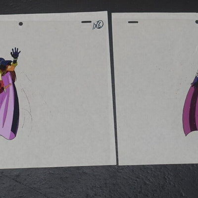 Cel & Raw Key Frame Art The Slayers Rina & Naga D6 & E6 Japanese Animation