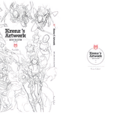 KRENZ Krenz's Artwork SKETCH COLLECTION Art Book 128page