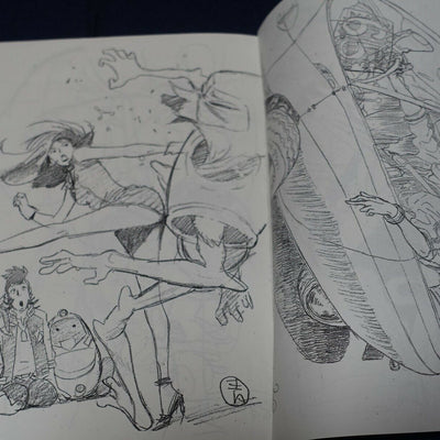 Yutaka Nakamura & Animation Staff Space Dandy Hand Made Art Book Pre-ver