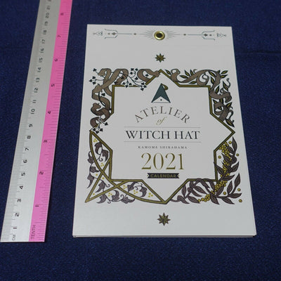 Kamome Shirahama ATELIER OF WITCH HAT 2021 CALENDAR