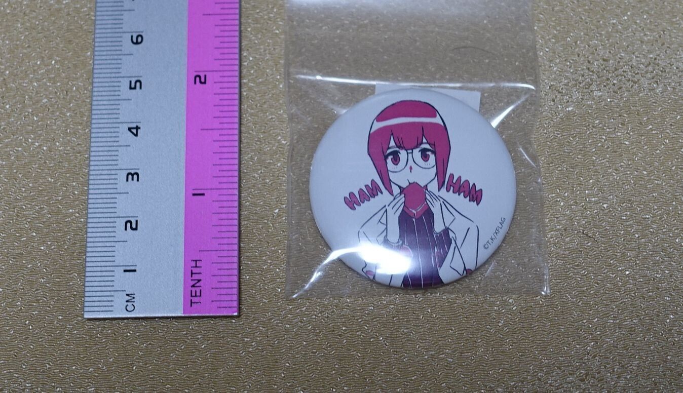 SUSHIO Exhibition Event Item Steel Badge PROMARE Heris Ardebit