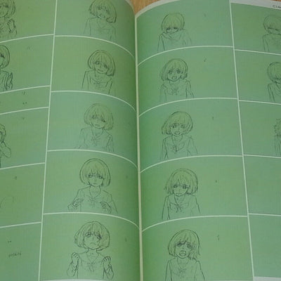 MASAYOSHI TANAKA Movie The Anthem of the Heart Key Animation Art Works Kyou