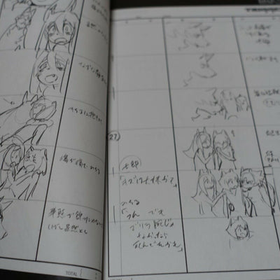 BNA Art Work Book 3 Set vol.3 Design Key Frame Story Board Yoh Yoshinari
