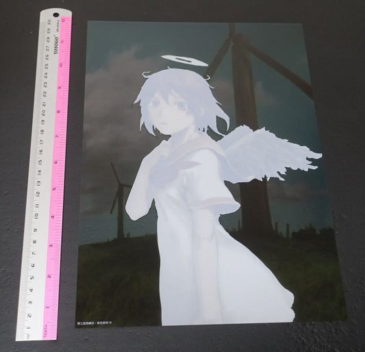 Yoshitoshi Abe Haibane Renmei 30 x 21 cm PVC Clear Poster A Rakka