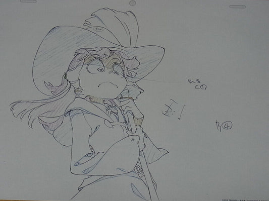 Yoh Yoshinari Little Witch Academia Print Material Art 3 piece Set B
