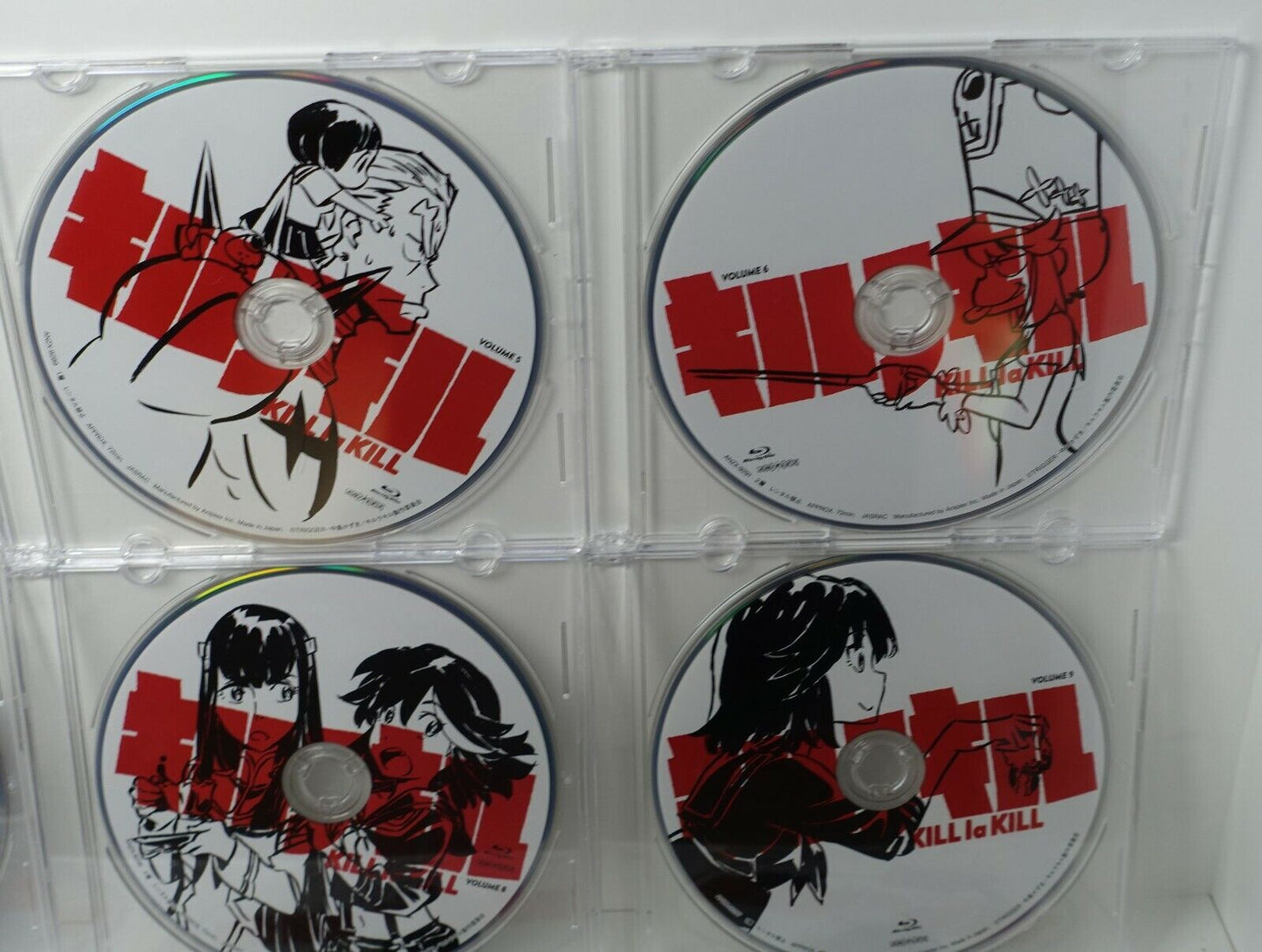KILL LA KILL Animation 26 Episode Complete Blu-ray 9 Disc Set