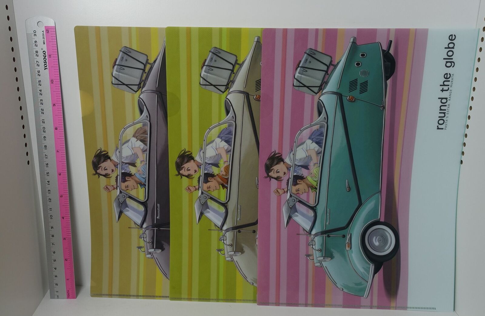 Range Murata Pasta's Estab Event Exclusive PVC Art Sheet 3 Set C100