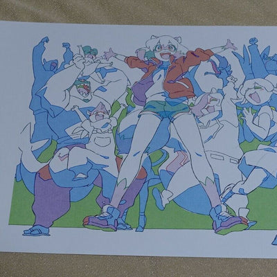 BNA Reproduction of Key Frame Art Sheet 3 piece Set