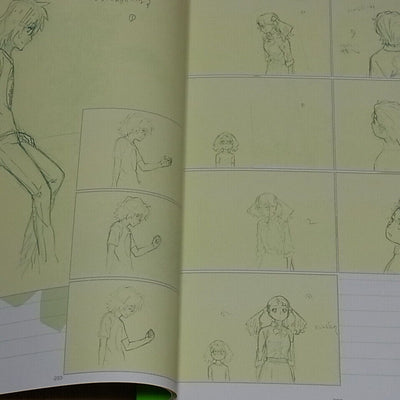 Masayoshi Tanaka Anohana The Flower We Saw That Day Key Frame & Design Book Set