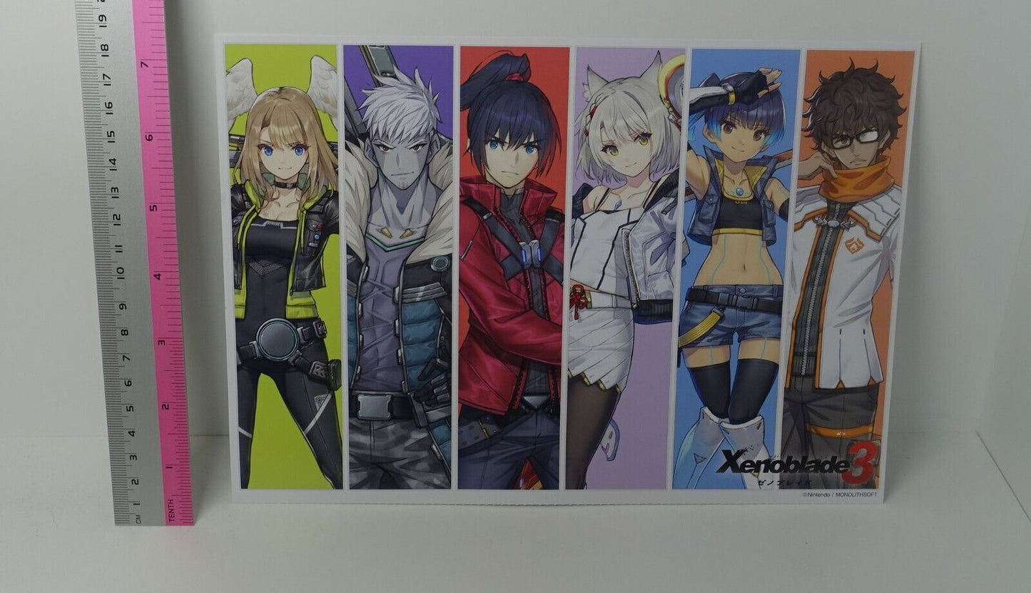 Xenoblade 3 Reversible Portrait Art Sheet Xenoblade3