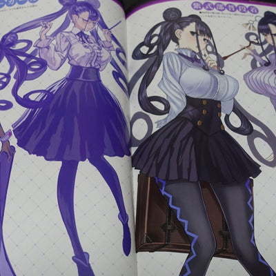 Honjou Raita Fate FGO Designer's Fan Art Book Rakugaki hon 1-4 & Booklet Set