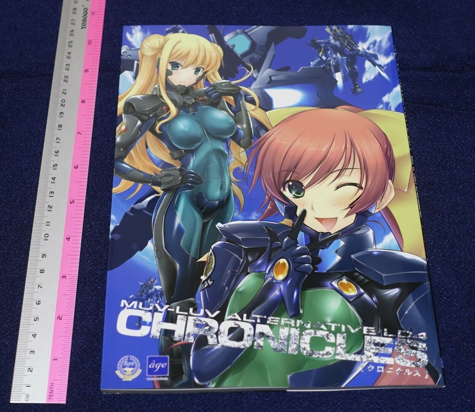 age MUV-LUV ALTERNATIVE Setting & Design Collection Book LD4 CHRONICLES