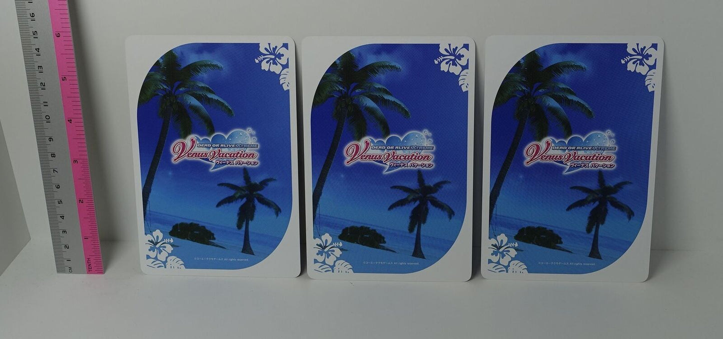 DEAD OR ALIVE Xtreme Venus Vacation BIG PLAYING CARDS TRUMP CARD