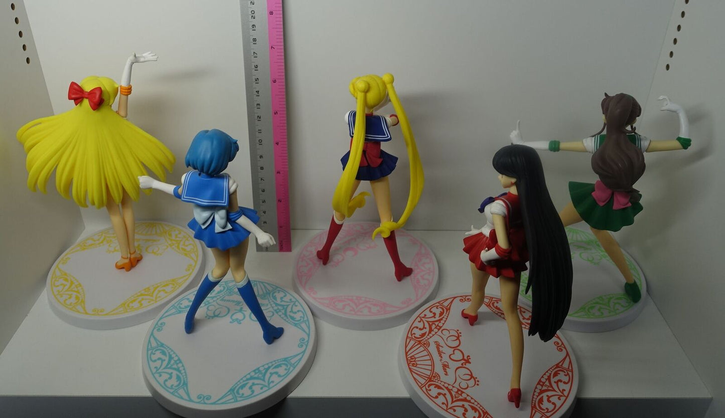 Banpresto Sailor Moon Girls Memories 5 Figures Set no box