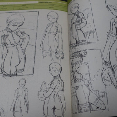 RANGE MURATA LASTEXILE character filegraphy Book set SPHERES PLUS & PLUS PLUS