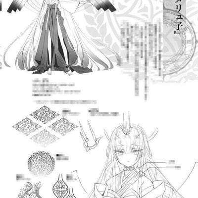 Chocolate Shop Fate Grand Order FGO Melusine Design Process & Comic VS KOS-MOS