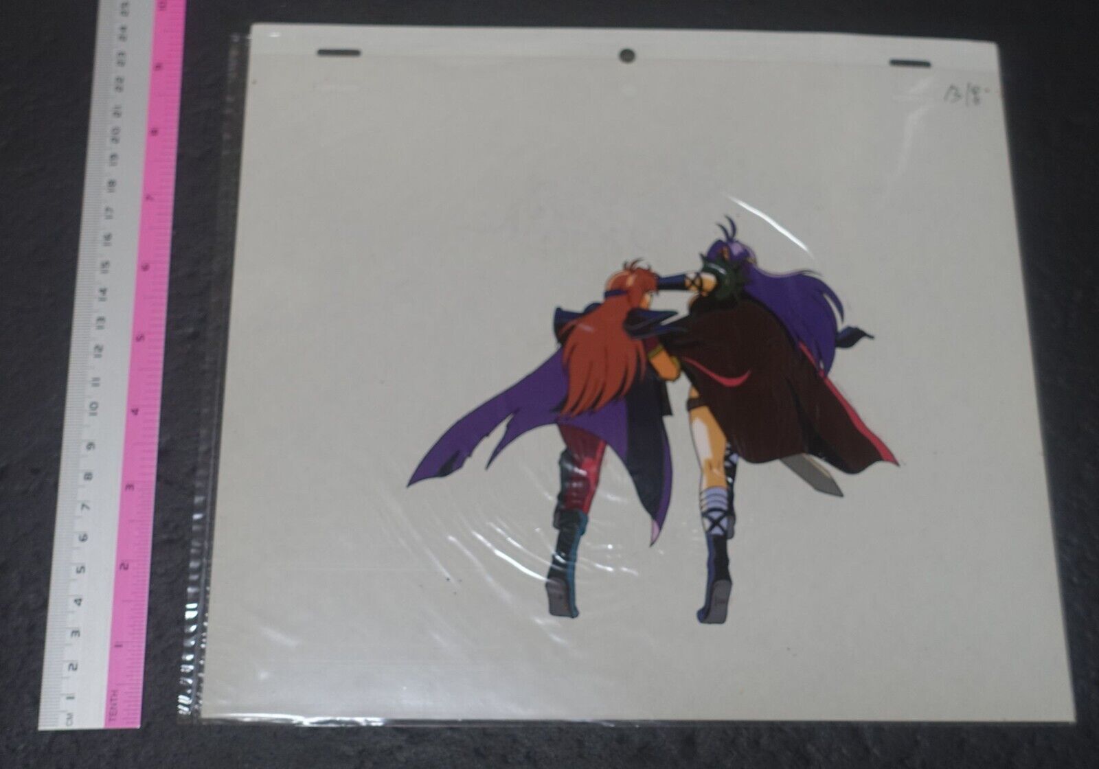 Cel & Raw Key Frame Art The Slayers Rina & Naga B18 Japanese Animation