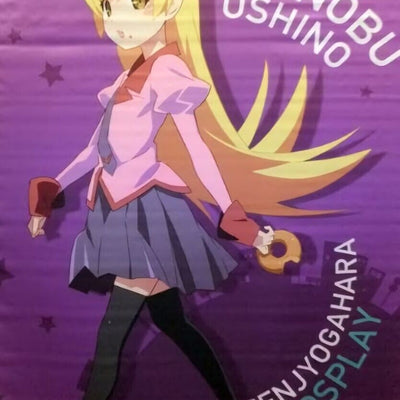 Bakemonogatari 51 x 72 cm Tapestry Shinobu Oshino Hitagi Costume