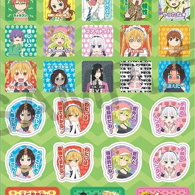 Kyoto Animation Miss Kobayashi's Dragon Maid Setting & Key Frame Art Book Set