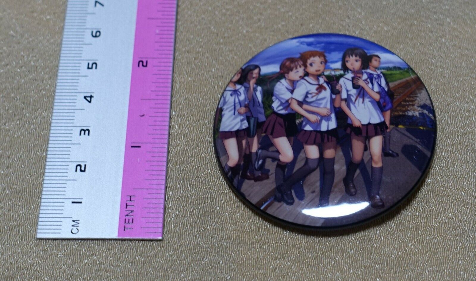 Range Murata Illustration Art Steel Badge