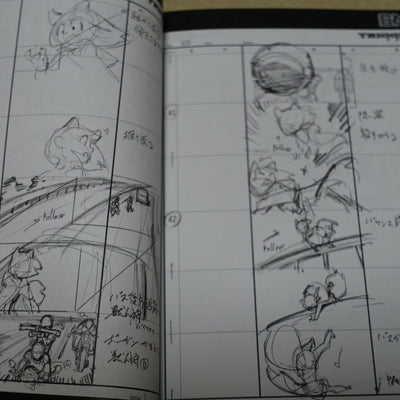 BNA Animation Art Work Book 3 Set Design Key Frame Story Board Yoh Yoshinari