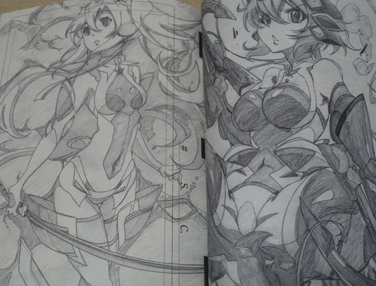 Risabu Tei SENKIZESSYOU SYMPHOGEAR Fan Art Book 2