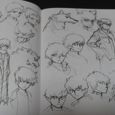 Yoh Yoshinari BNA Animation ROUGH DESIGN ART WORK NOTE BOOK vol.2