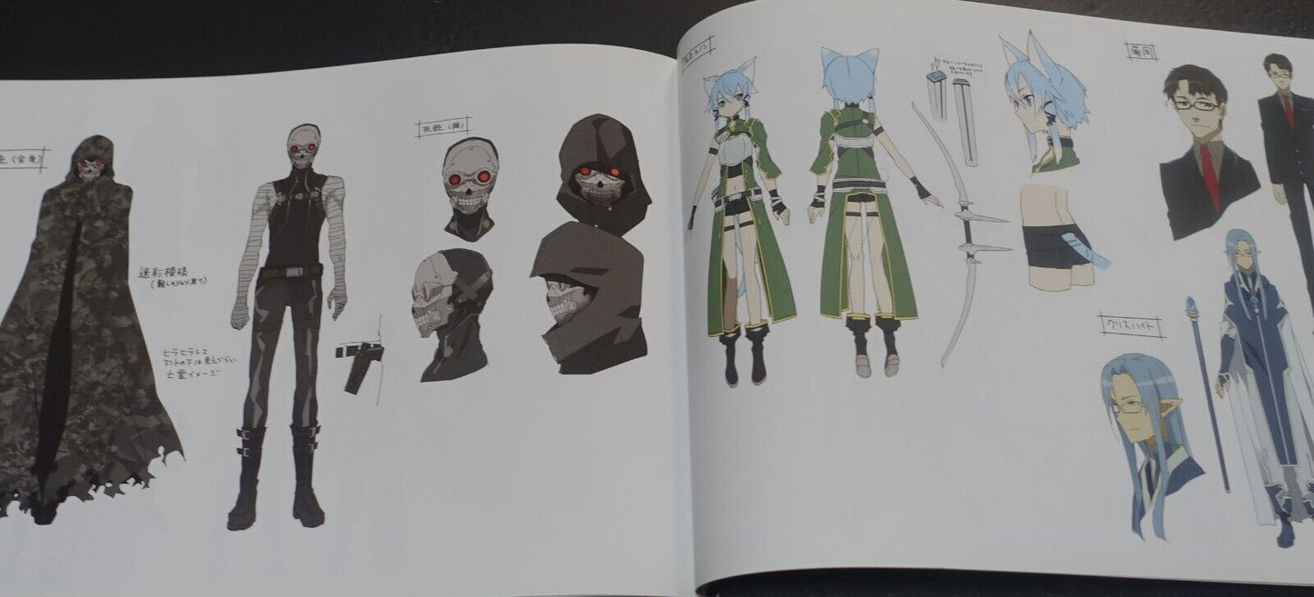 Sword Art Online 2nd Season Official Animation Artworks Book SAO