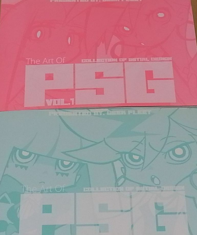 GEEK FLEET The Art Of PSG 1&2 Set Panty and Stocking Design Art Collection Book