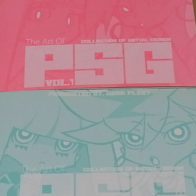 GEEK FLEET The Art Of PSG 1&2 Set Panty and Stocking Design Art Collection Book