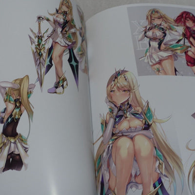 C99 Dorayakiya Xenoblade 2 Color Fan Art Book XENO FAN FUN BOOK