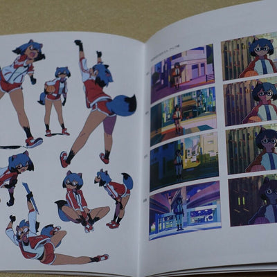 Yoh Yoshinari BNA Animation ROUGH DESIGN ART WORK NOTE BOOK