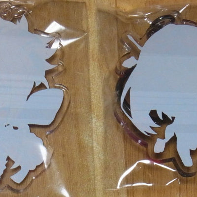 Debuneko Fate FGO Musashi & Scathach Fan Made Acryl Key Chain Set C95