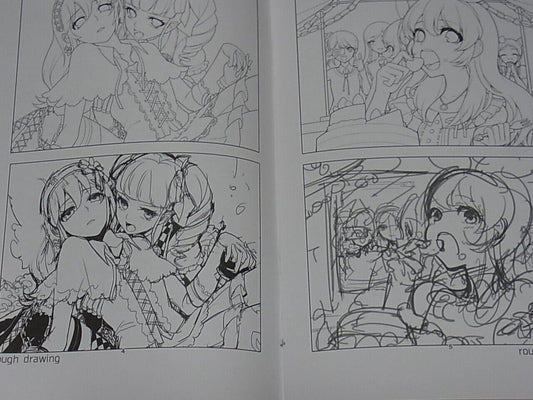 Hitoto AIKATSU Color Fan Art Book Koremade no Aikatsu! rogh art book