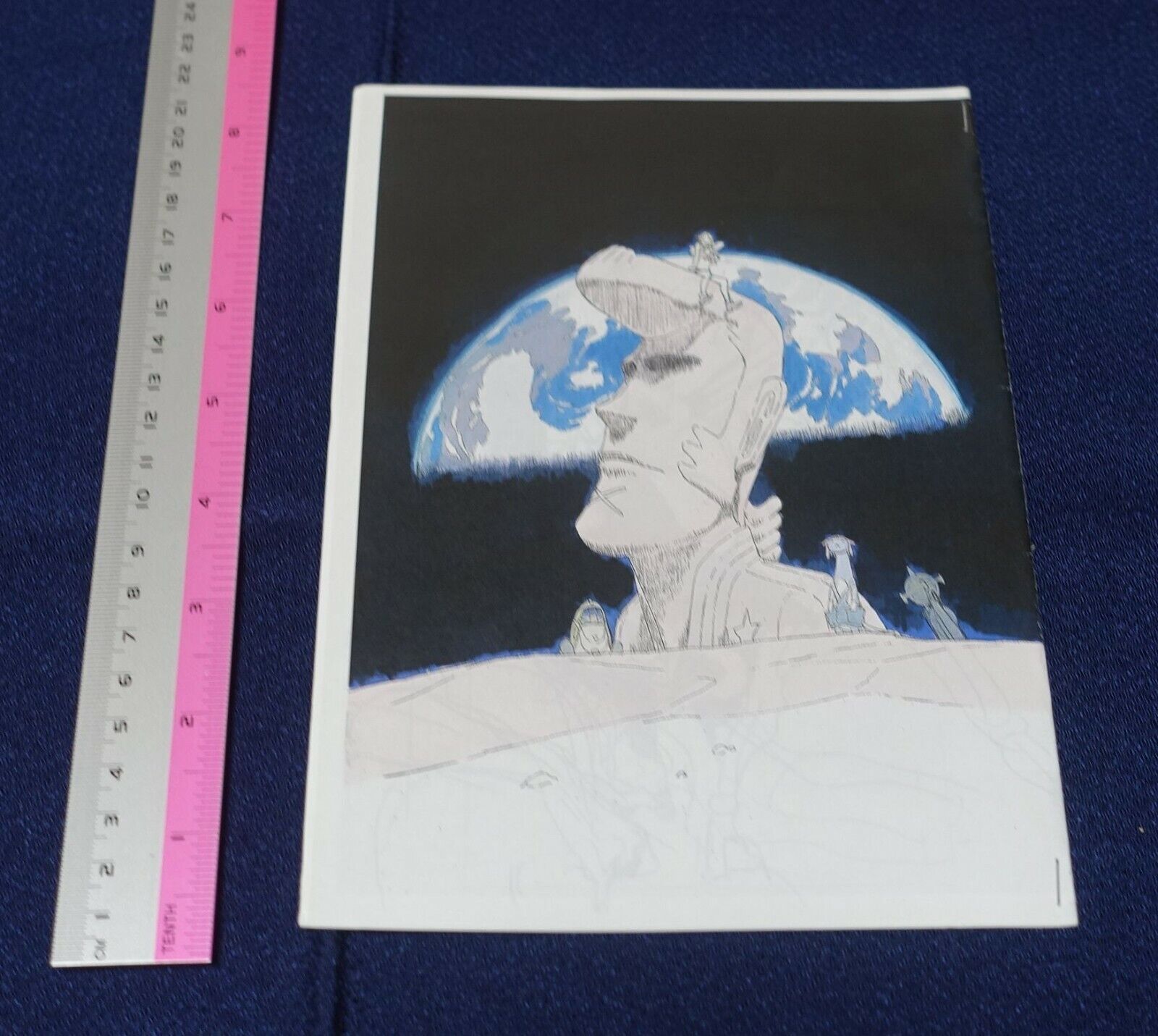 Yutaka Nakamura & Animation Staff Space Dandy Hand Made Art Book Pre-ver