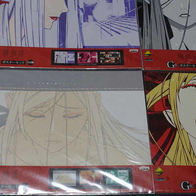 Bakemonogatari 42 x 29.5cm Poster Kizumonogatari 18 pieces set