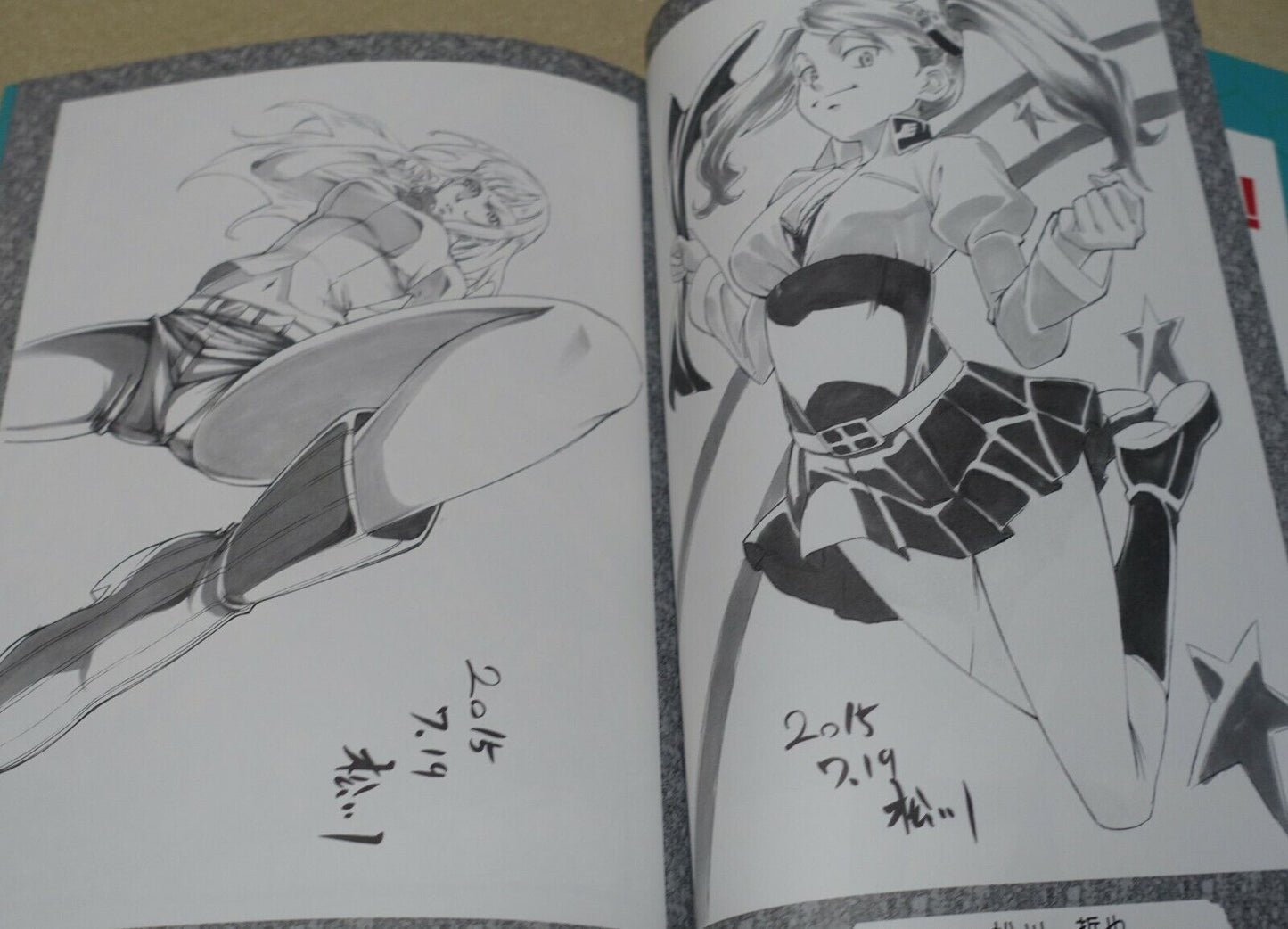 Animation Gundam Build Fighters Staff Illustration Art Doujinshi Book