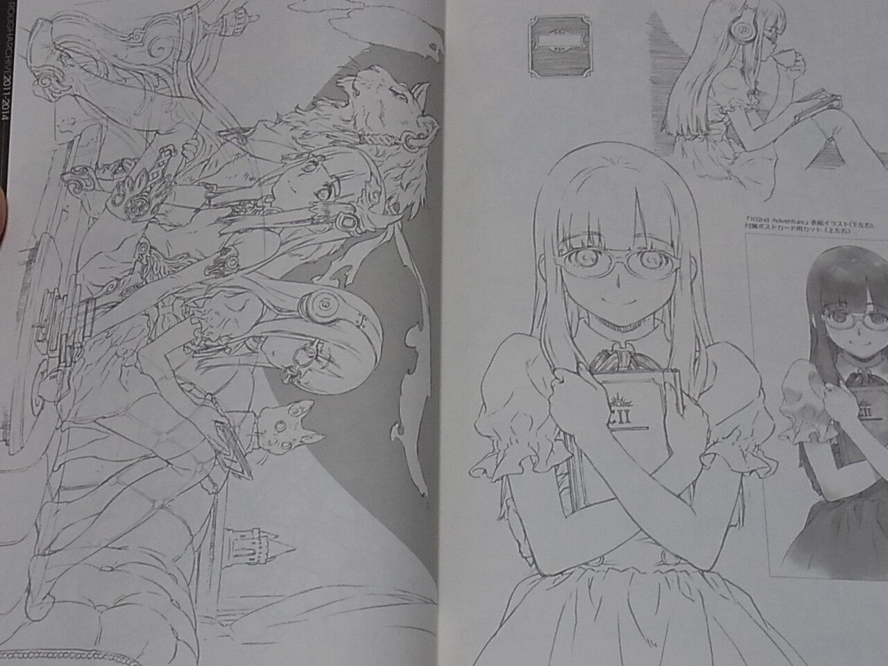 Kunihiko Tanaka Rough Art Book Rough ARCHIVE 2011-2014 98page
