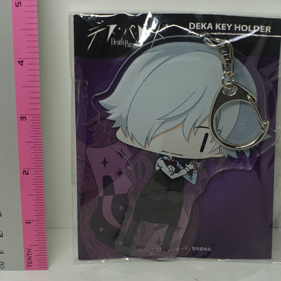 Death Parade Acrylic Key Chain DEKA KEY HOLDER Decim