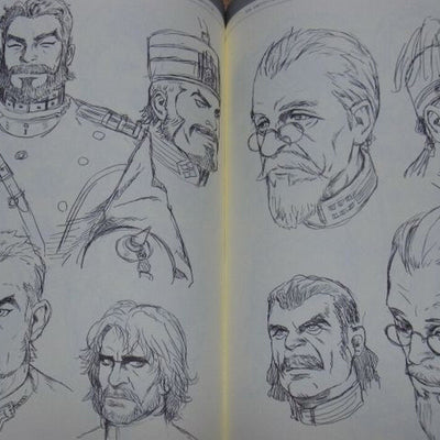 Range Murata LAST EXILE Characters Art Book 02 LINKAGE Fam,The Silver Wing C82