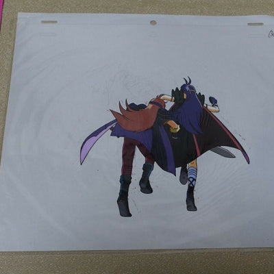 Cel & Raw Key Frame Art The Slayers Rina & Naga B15 Japanese Animation