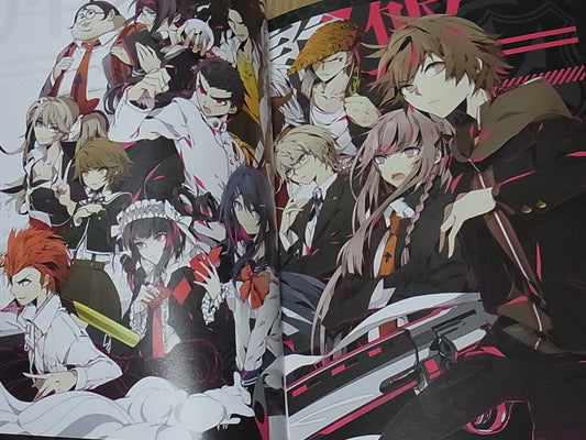 pixiv DANGANRONPA The Animation Official Color Fan Art Illust Collection Book