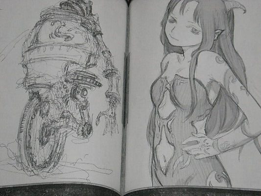 Yoshitoshi Abe Illustration Art Book f.p.o.