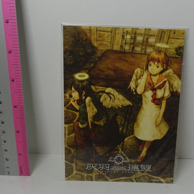 Haibane Renmei lain NieA_7 PVC Art Sheet Clear File & Post Card , Seal Sticker
