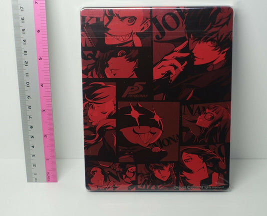 Persona5 Steel Game Case SteelBook P5 Persona 5