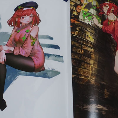 daible Xenoblade 2 & 3 Nia Fan Art Book XENiaOBLADE C101