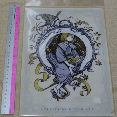 Kamome Shirahama ATELIER OF WITCH HAT PVC Art Sheet Clear File Folder