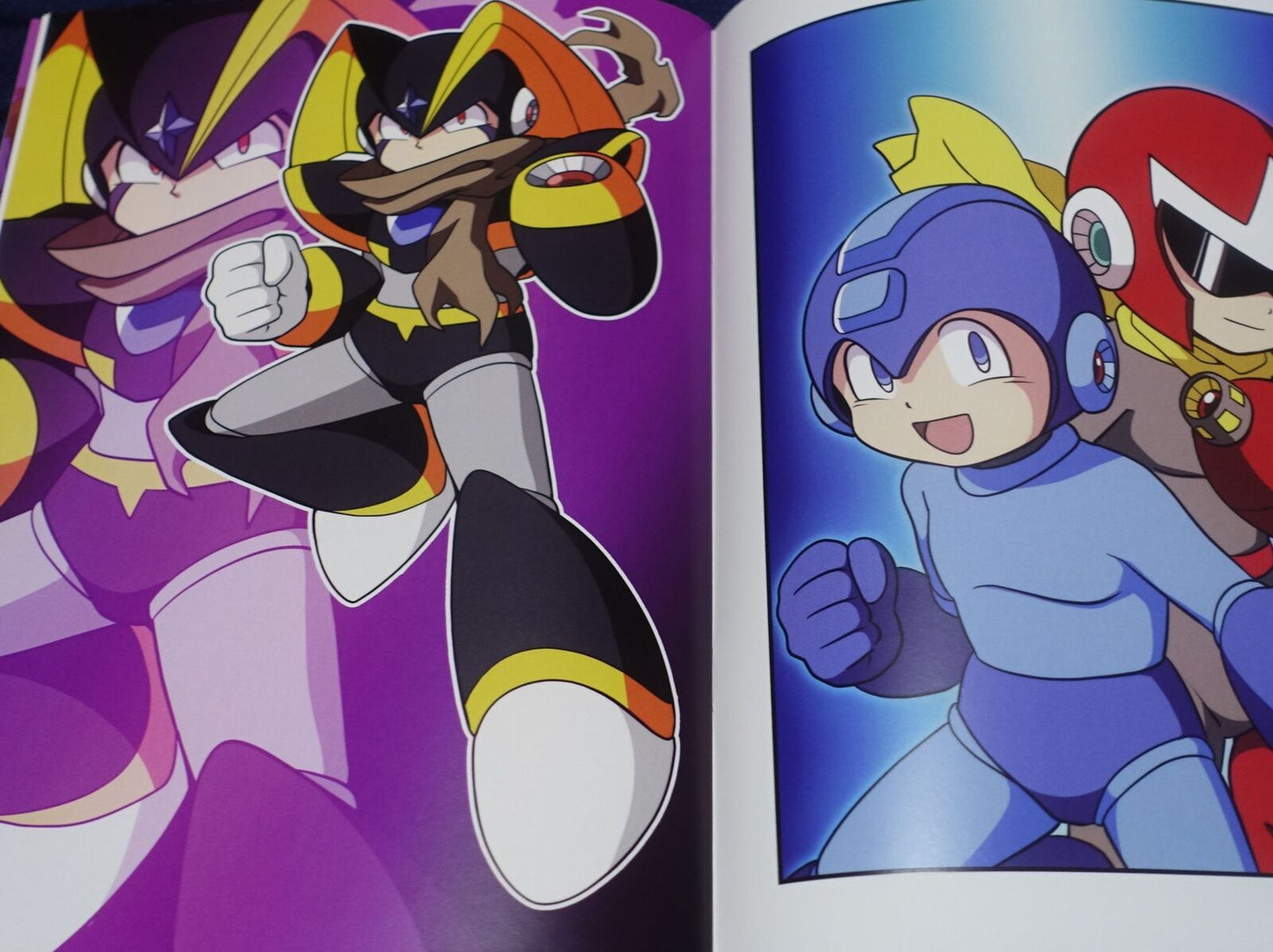 Gin no Satetsu Mega Man Rock Man Fan Art Book ROCK & ROLL C101