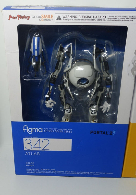 Max Factory Portal2 Action Figure Figma ATLAS & P-BODY