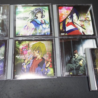 Japanese Animation Outlaw Star DVD MEMORIAL BOX 1-8 Disc 26 Episode Complete